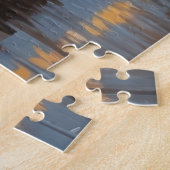 Greyhound Dogs Christmas Snow Holiday ジグソーパズル (側面)