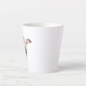 Greyhound Mug –  Dog Mom Coffee Mug カフェラテマグ (正面)