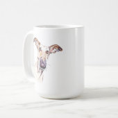 Greyhound Mug –  Dog Mom Coffee Mug コーヒーマグカップ (正面左)