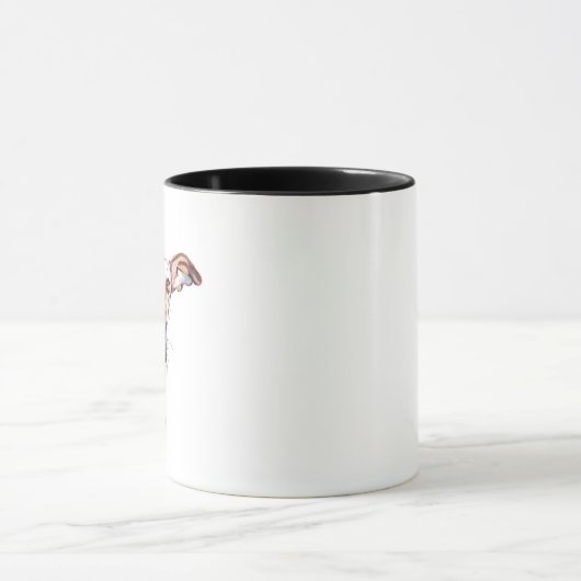 Greyhound Mug –  Dog Mom Coffee Mug マグカップ (中央)