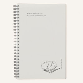 Greyhound- Naturalist Menagerie Archive  ノートブック