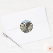 Greyhound Photosスタンプ ラウンドシール (封筒)