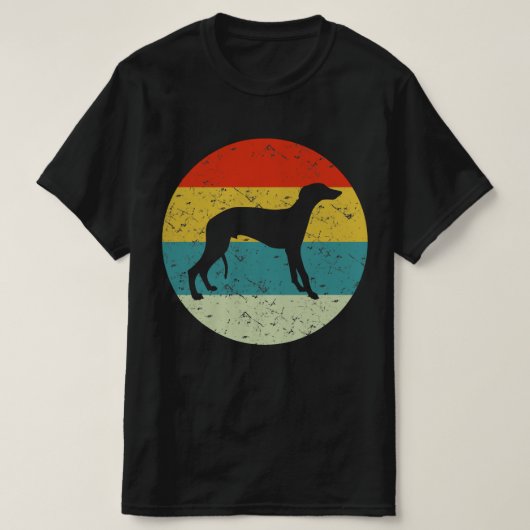 greyhound retroヴィンテージシルエット70s tシャツ (デザイン正面)