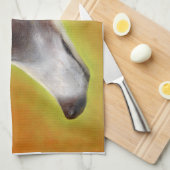 Greyhound teatowel (A96) キッチンタオル (四つ折り)