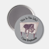 Greyhound This Is The Life  マグネット (正面/裏面)