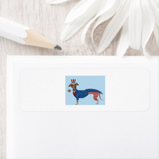 Greyhound Uncle Sam ラベル (インサイチュ)