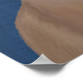 Greyhound with Red Wooly Hat ポスター (角)