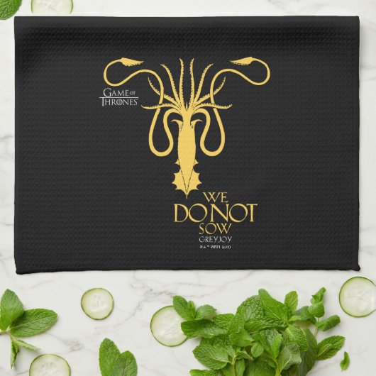 Greyjoy Sigil – 播種しない キッチンタオル (折り畳み)