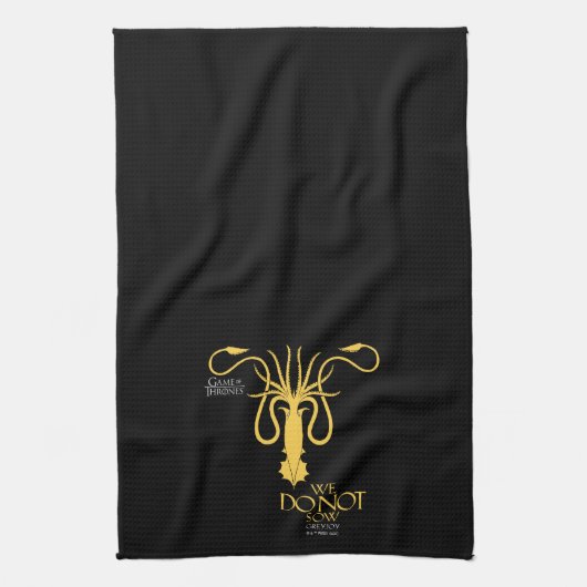Greyjoy Sigil – 播種しない キッチンタオル (縦)