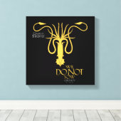 Greyjoy Sigil – 播種しない キャンバスプリント (インサイチュ (ウッドフロア))