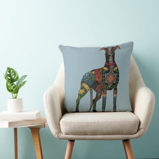 greyound azure blue クッション (椅子)