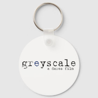 Greyscale keychain – 白 キーホルダー