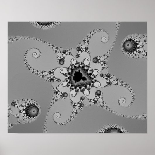 Greyscale Octopusesポスター ポスター (正面)