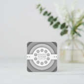 greyscale retroロイヤリティスタンプ・カード ロイヤリティカード (スタンド正面)