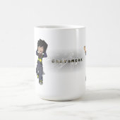 Greysmokeのマグの標準 コーヒーマグカップ (中央)