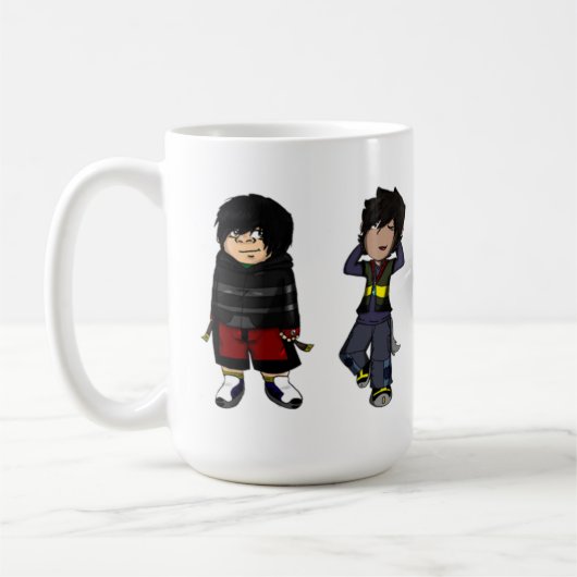 Greysmokeのマグの標準 コーヒーマグカップ (左)