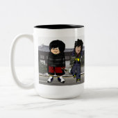 Greysmoke ツートーンマグカップ (左)