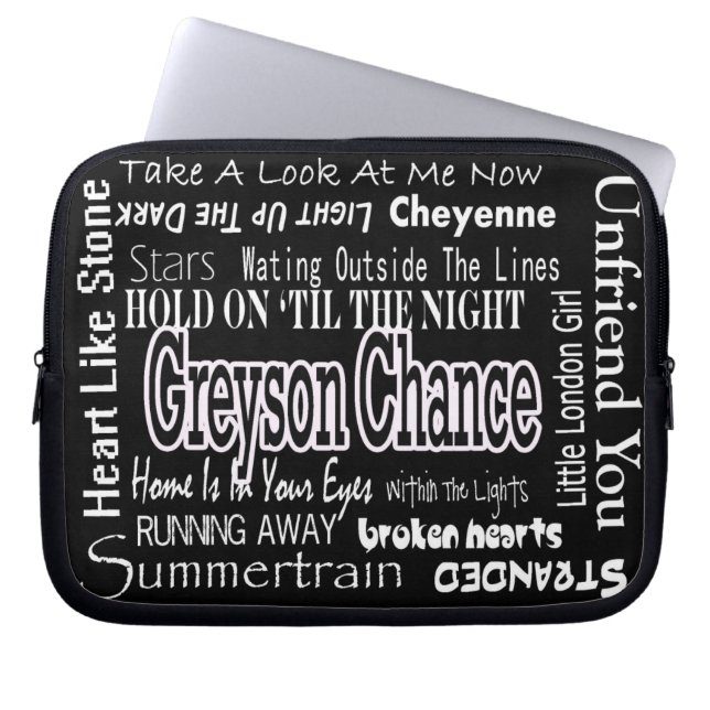 Greysonのチャンスのラップトップの箱 ラップトップスリーブ (正面)