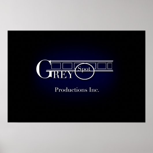 GreySpotロゴ ポスター (正面)
