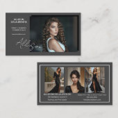 Greystone Talent Business Card | Mini Comp Card 名刺 (正面/裏面)
