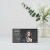 Greystone Talent Business Card | Mini Comp Card 名刺 (スタンド正面)