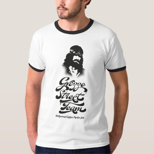 Grezzoの通りのチーム Tシャツ (正面)