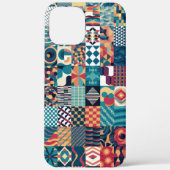 Grid Collage iPhone芸術的/iPadケース Case-Mate iPhoneケース (裏面)
