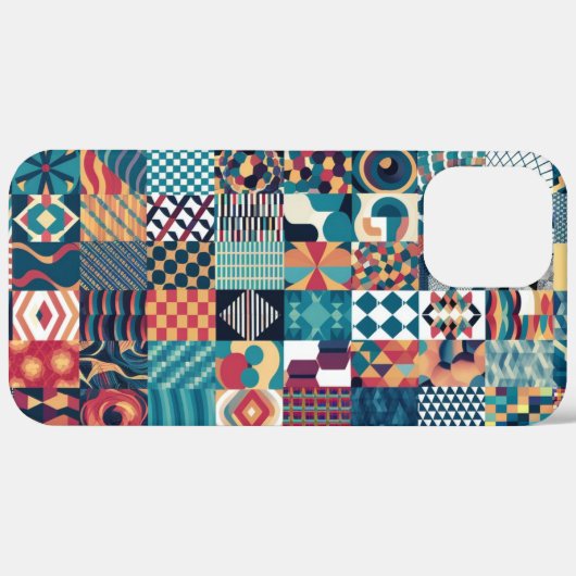 Grid Collage iPhone芸術的/iPadケース Case-Mate iPhoneケース (裏面 / 右)