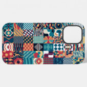 Grid Collage iPhone芸術的/iPadケース iPhoneケース (裏面横)
