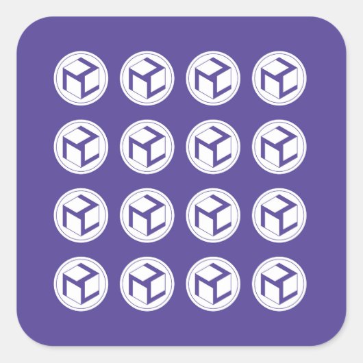 Grid of Antahkaranas – アンタハカラナ広場 – 女性 スクエアシール (正面)