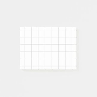 “Grid of graph paper” – Minimalist grid ポストイット