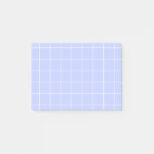  Grid paper: minimalist grid (light lavender) ポストイット (正面)