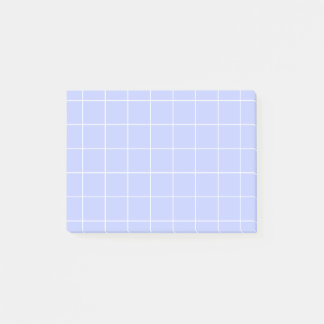  Grid paper: minimalist grid (light lavender) ポストイット