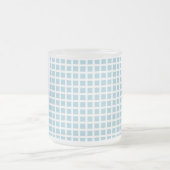 GRID : pastel blue フロストグラスマグカップ (中央)