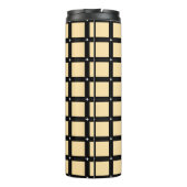 Grid Pattern Thermal Tumbler タンブラー (裏面)