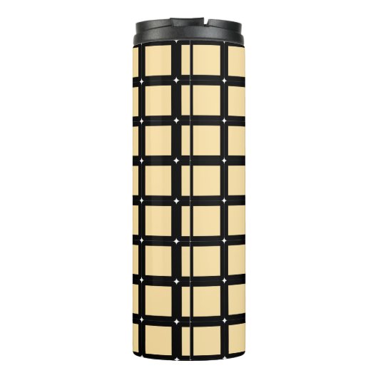 Grid Pattern Thermal Tumbler タンブラー (裏面)