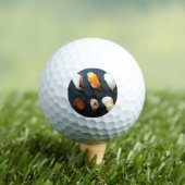 Grid Swing – Sushi Alignment Golf Ball ゴルフボール (インサイチュ 木)