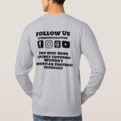 Gridiron美しい'24ロゴプロモーション Tシャツ (裏面)