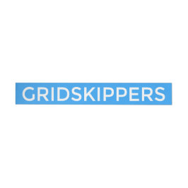 GRIDSKIPPERSのステッカー ラップアラウンド宛名ラベル