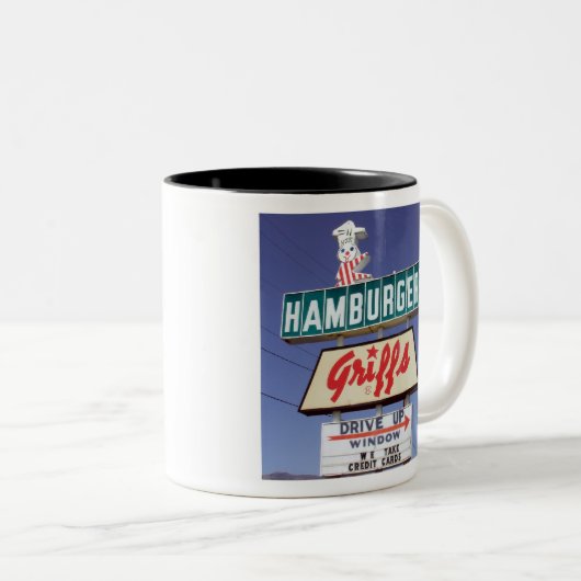 Griffのハンバーガー-マグ ツートーンマグカップ (正面右)