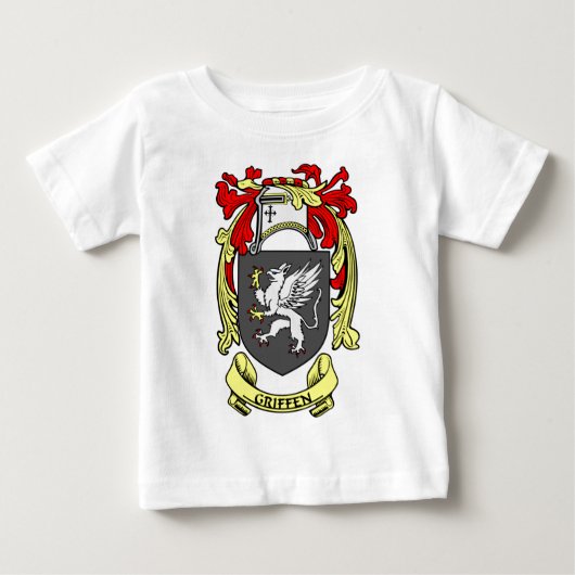 GRIFFENの紋章付き外衣 ベビーTシャツ (正面)