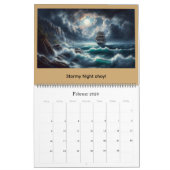 Griffins, Dragons, & Desolate landscapes カレンダー (2月 2026)