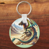 Griffins, Dragons, & Desolate landscapes キーホルダー (裏面)