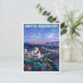 Griffith Observatory ポストカード (スタンド正面)