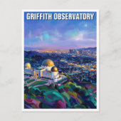 Griffith Observatory ポストカード (正面)