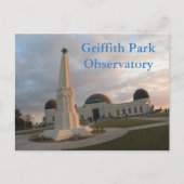 Griffith Park Observatory ポストカード (正面)