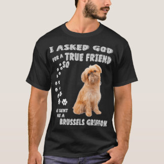 Griffon Belge Dog Mom Dad Costume, Cute Brussels G Tシャツ