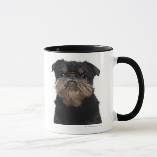 Griffon Bruxelloisのクローズアップ マグカップ (右)