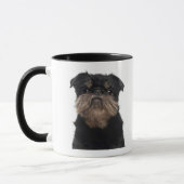 Griffon Bruxelloisのクローズアップ マグカップ (左)