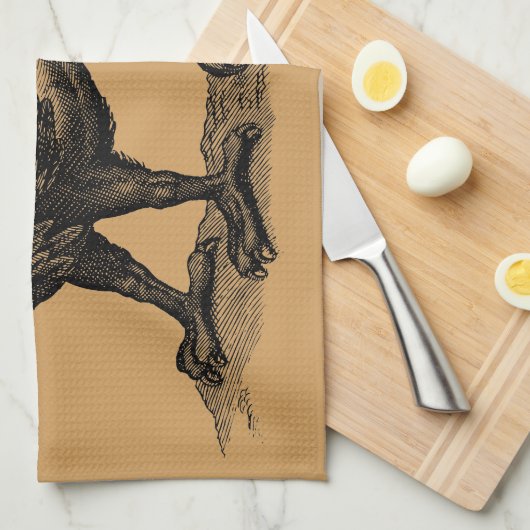 Griffon / Greif キッチンタオル (四つ折り)